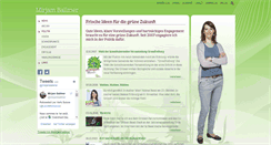 Desktop Screenshot of mirjamballmer.ch